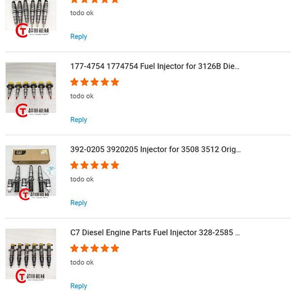 C7 C9 Diesel Fuel Injector 557-76332 55776332 20R-8968 best